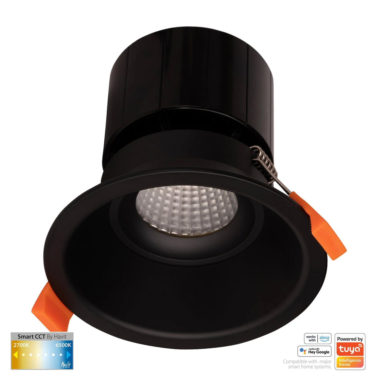 Havit HV5514CCT-BLK Prime Black Fixed Deep CCT WIFI LED Downlight