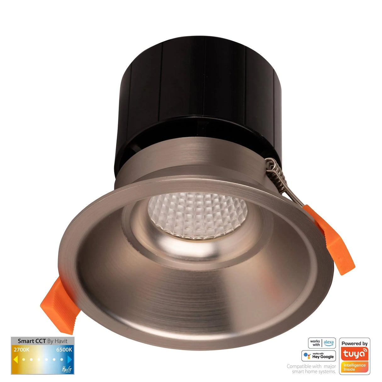 Havit HV5514CCT-NK Prime Nickel Coloured Fixed Deep CCT WIFI LED Downlight