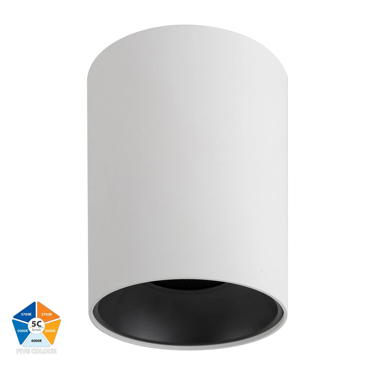 Havit HV5844-BR - Black Inner Ring to Suit HV5844 24w Surface Mounted LED Downlight