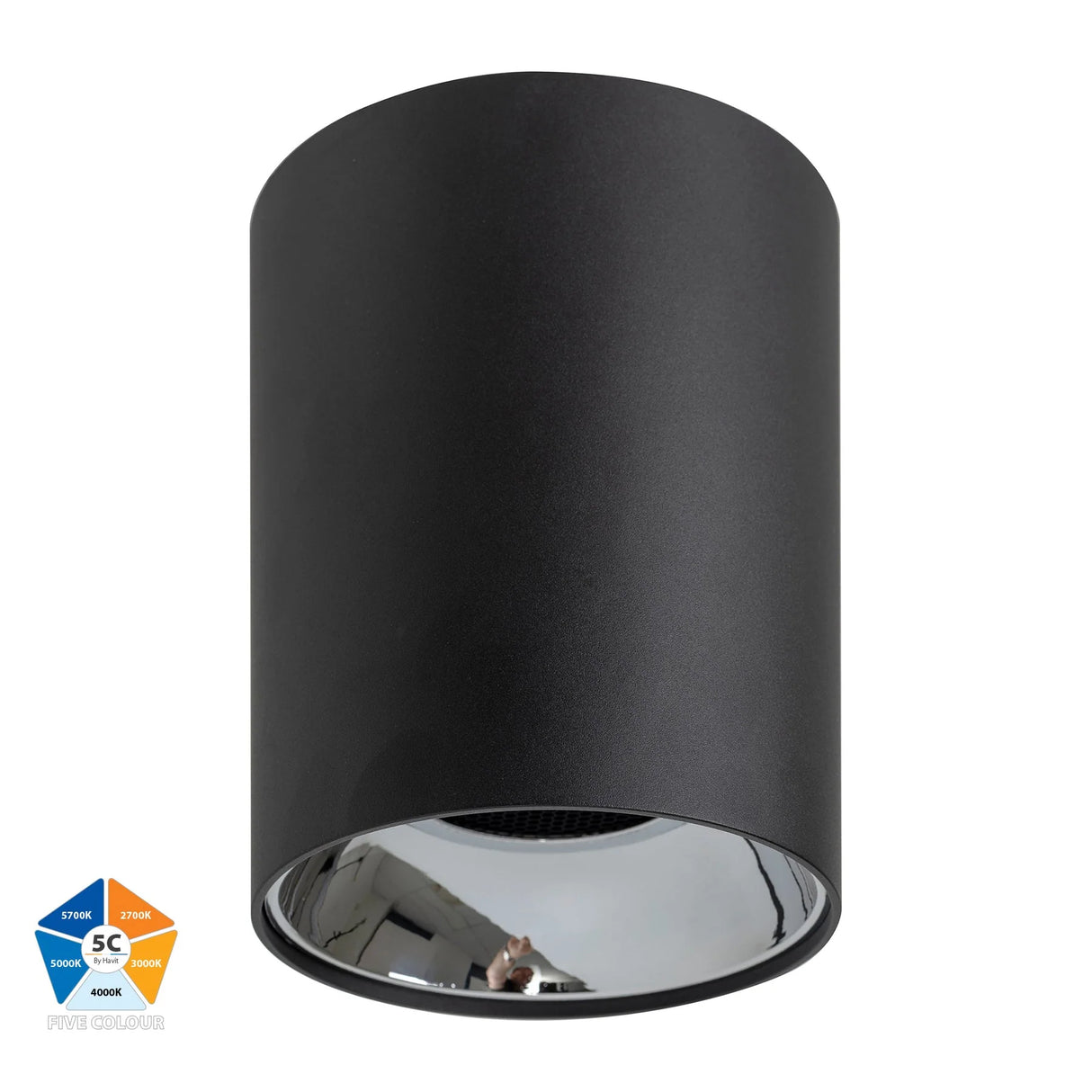 Havit HV5844-CR - Chrome Inner Ring to Suit HV5844 24w Surface Mounted LED Downlight