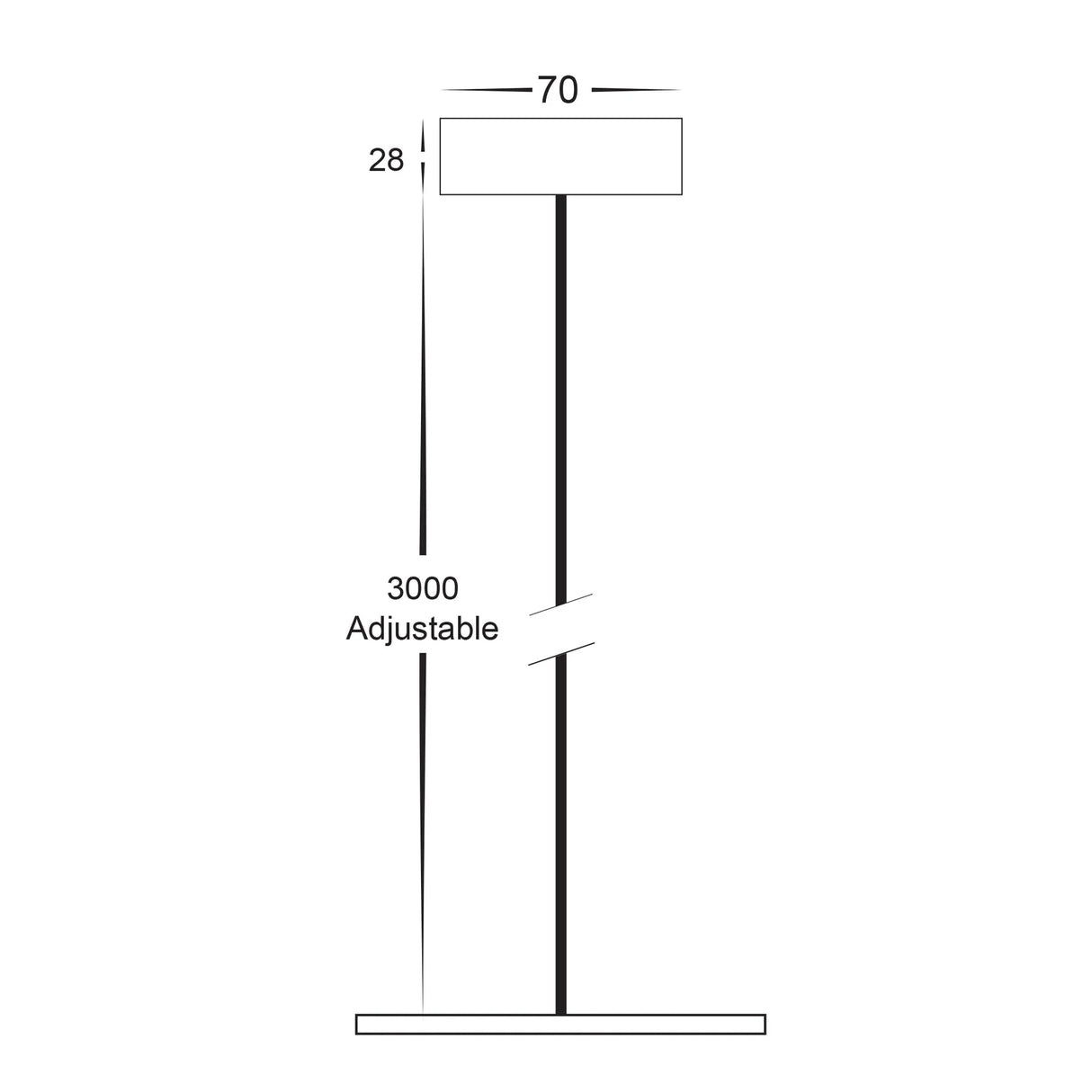 Havit HV5844-WHT-PDT - 3 Metre Pendant Accessory