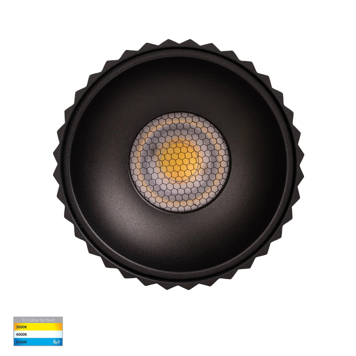 Havit HV5853S-BLK HV5853S-BLK-12V Nella Black 18w Surface Mounted LED Downlight