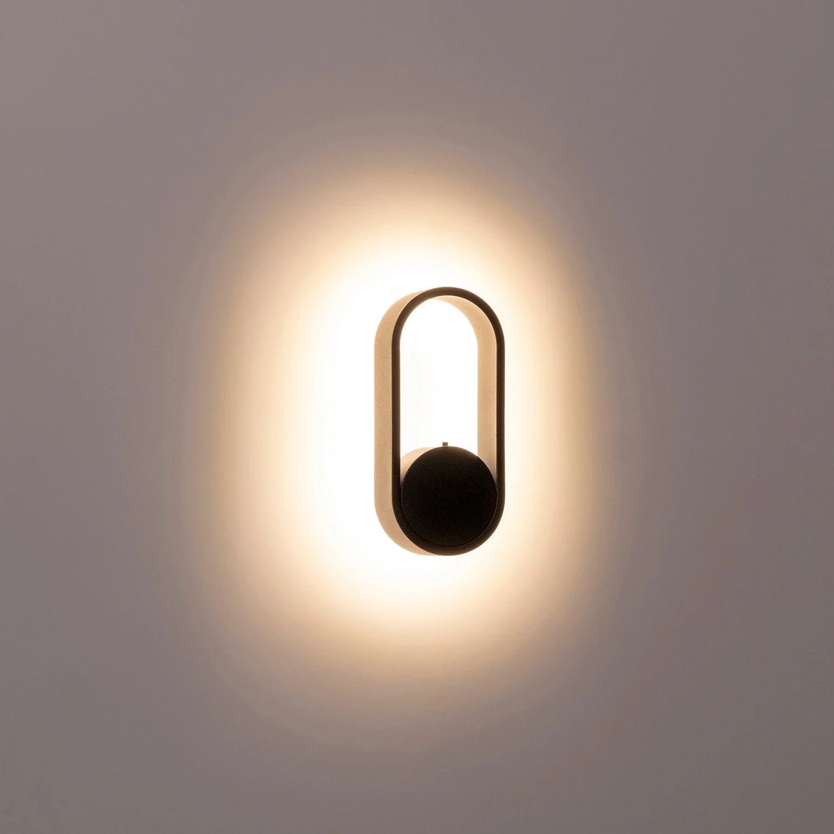 Havit HV8080T-BLK Ovale Black Wall Light