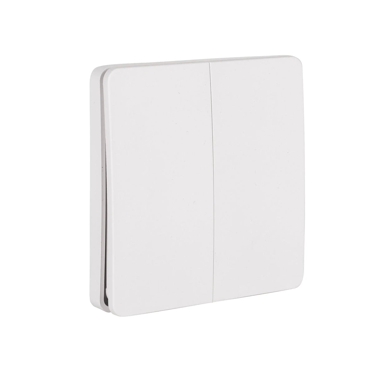 Havit HV9262 Two Gang White Wireless Self Powered Wall Switch