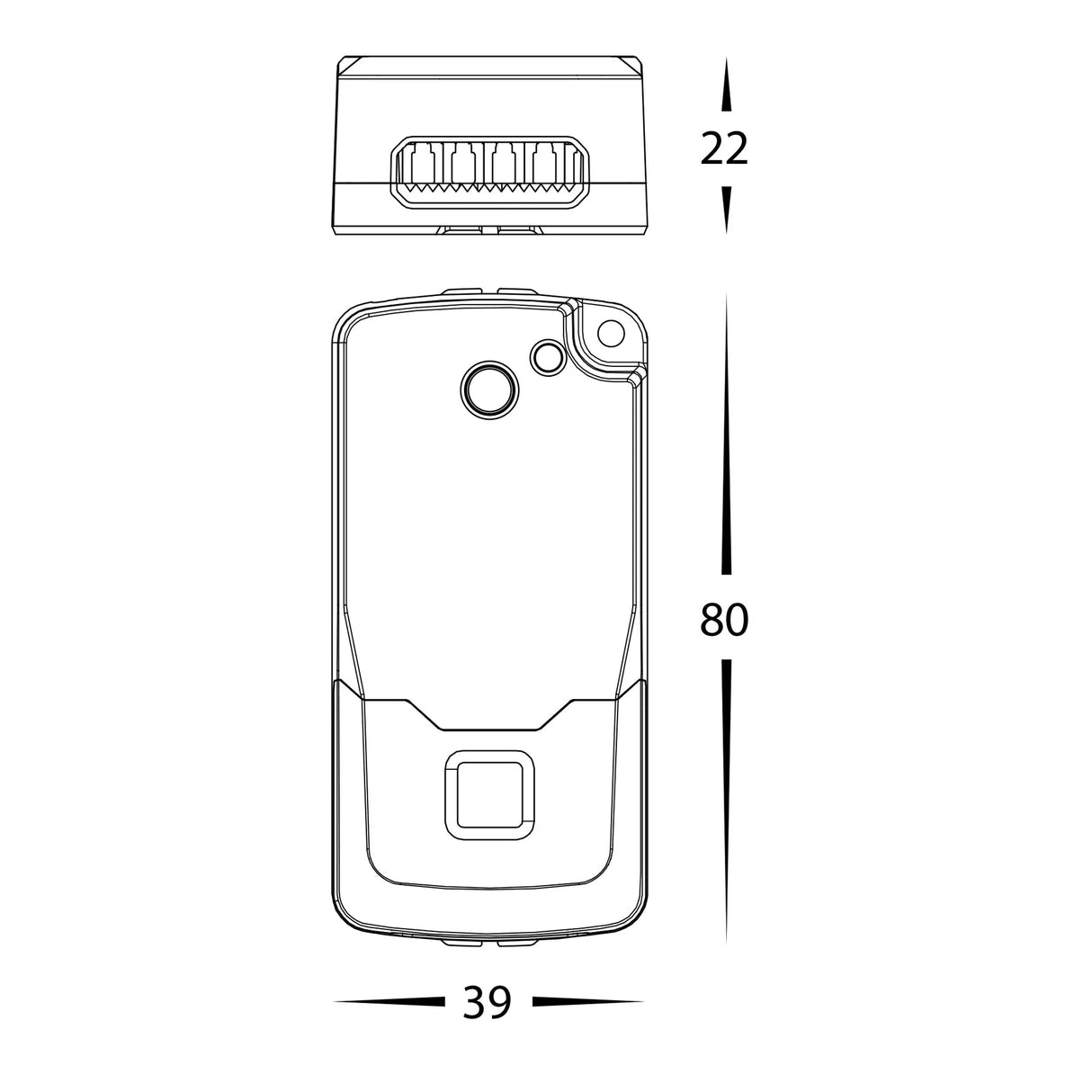 Havit HV9274 240v Single Channel RF Dimming Receiver