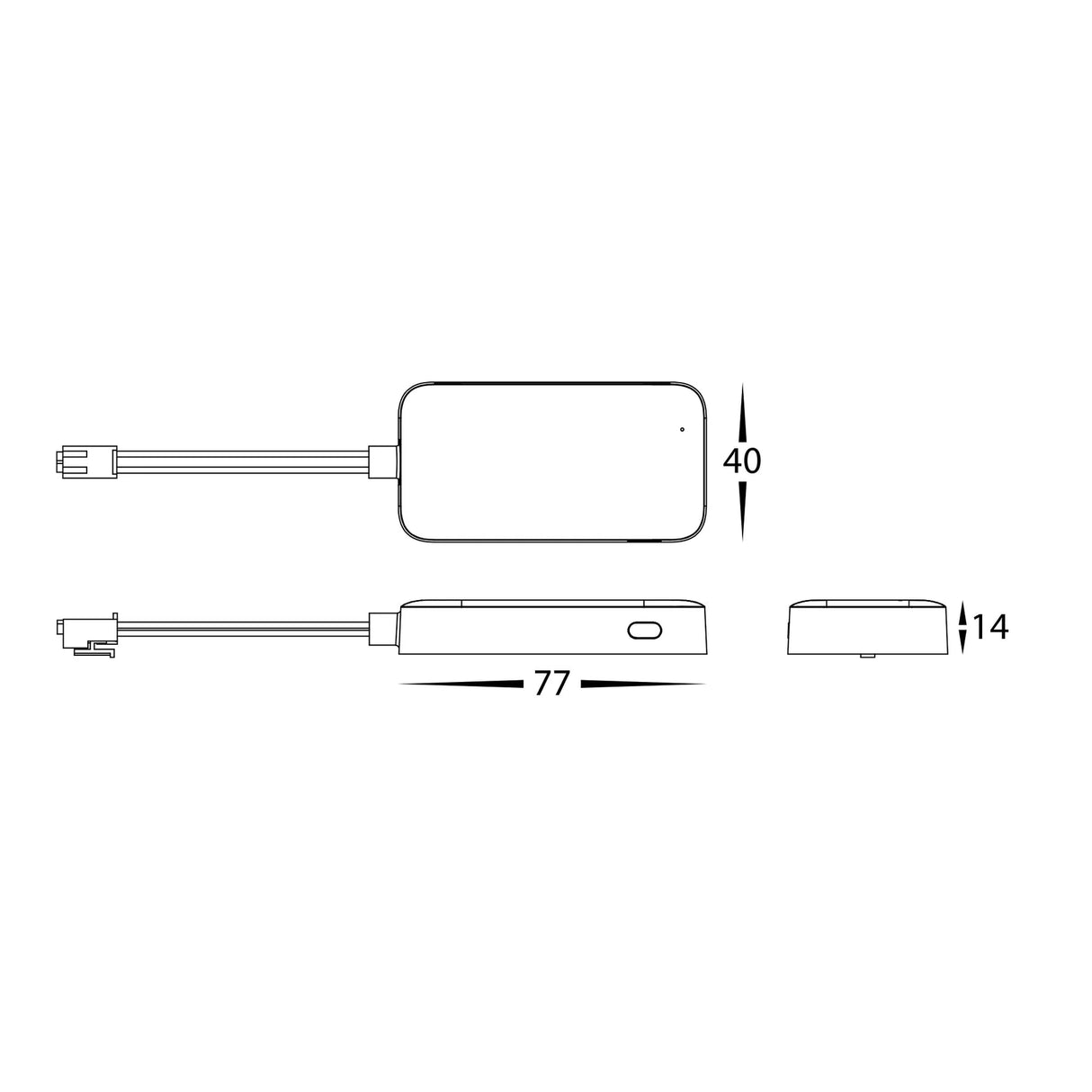 Havit HV9292 12-24v DC Seven Channel Splitter