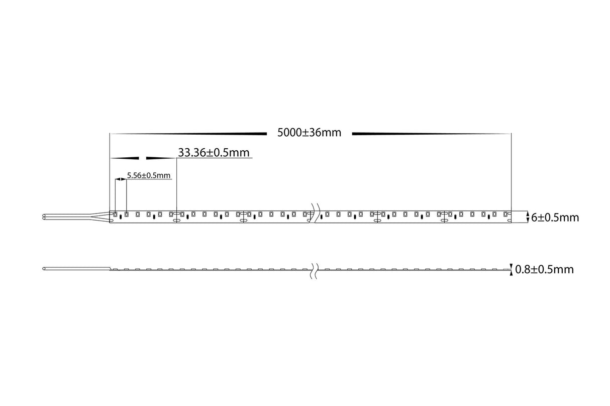 Havit HV9723 IP20 96SM 7.7w IP20 Side Mounted LED Strip