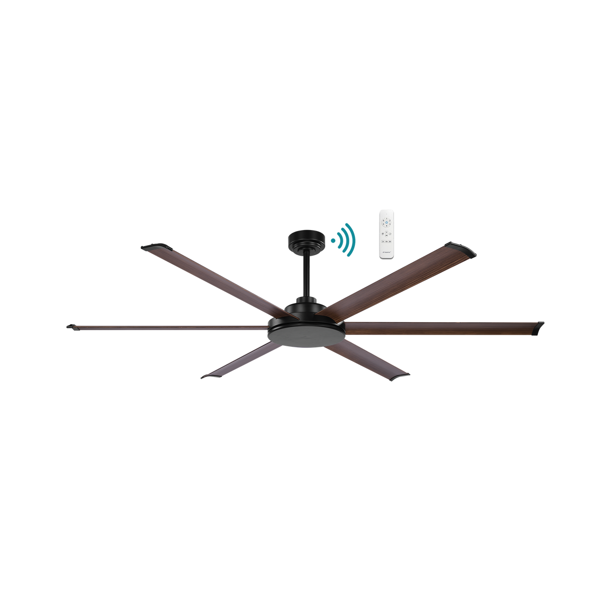 Martec Albatross II DC 65″ 72″or 84″ Smart Ceiling Fan With WIFI Remote Control