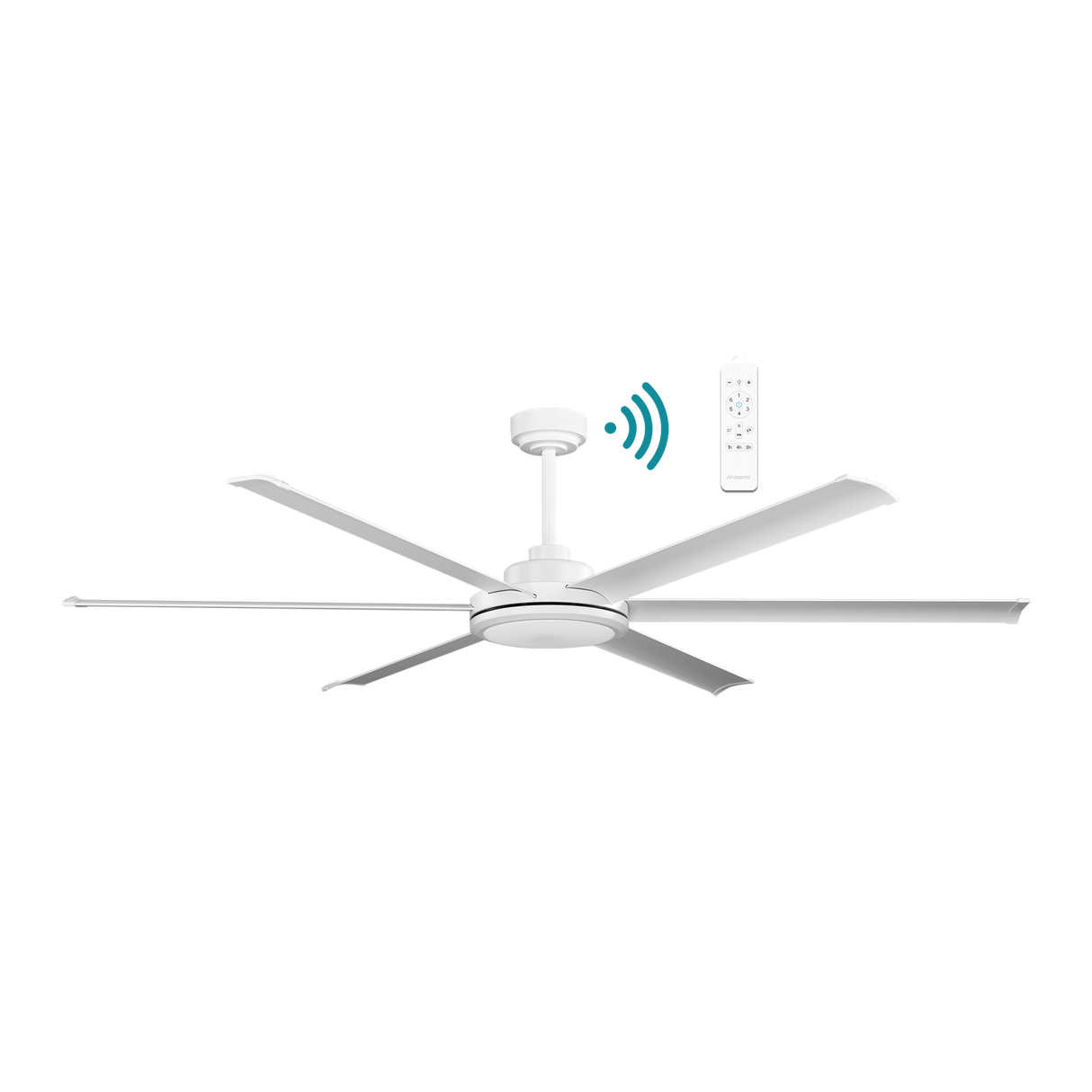 Martec Albatross II DC 84″ Smart Ceiling Fan With WIFI Remote Control With LED light