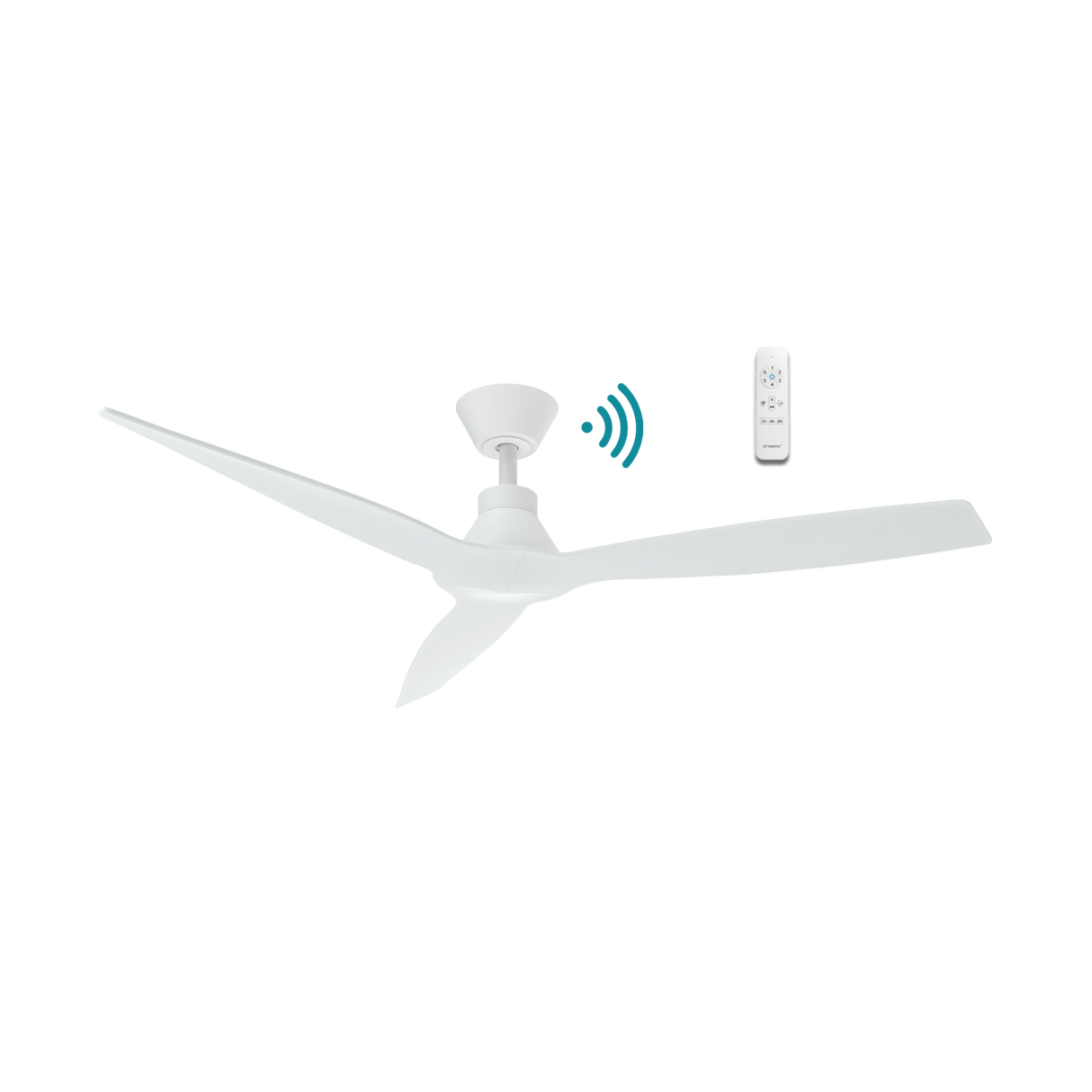 Sleek Martec Triumph DC ceiling fan with WiFi and remote operation
