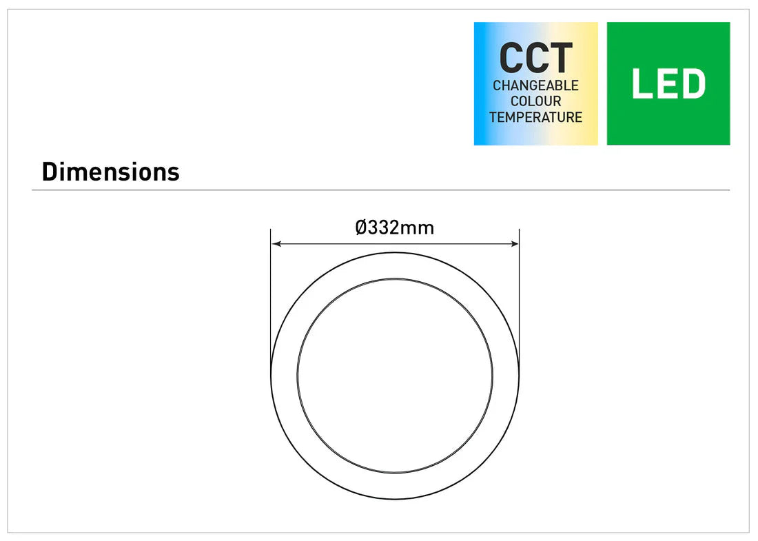 Affinity 300 DC bathroom exhaust fan and light by Mercator