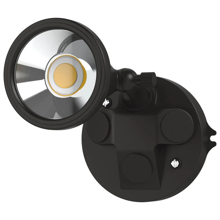 Energy-efficient outdoor security lighting with Mercator COB LED floodlight