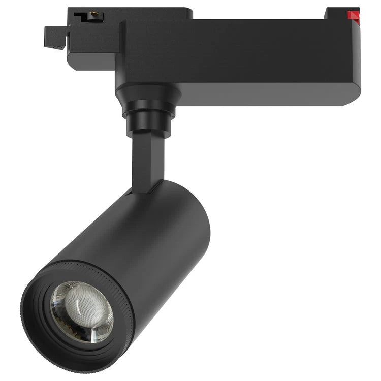 Sleek and modern Mercator Nolan LED track light with single head