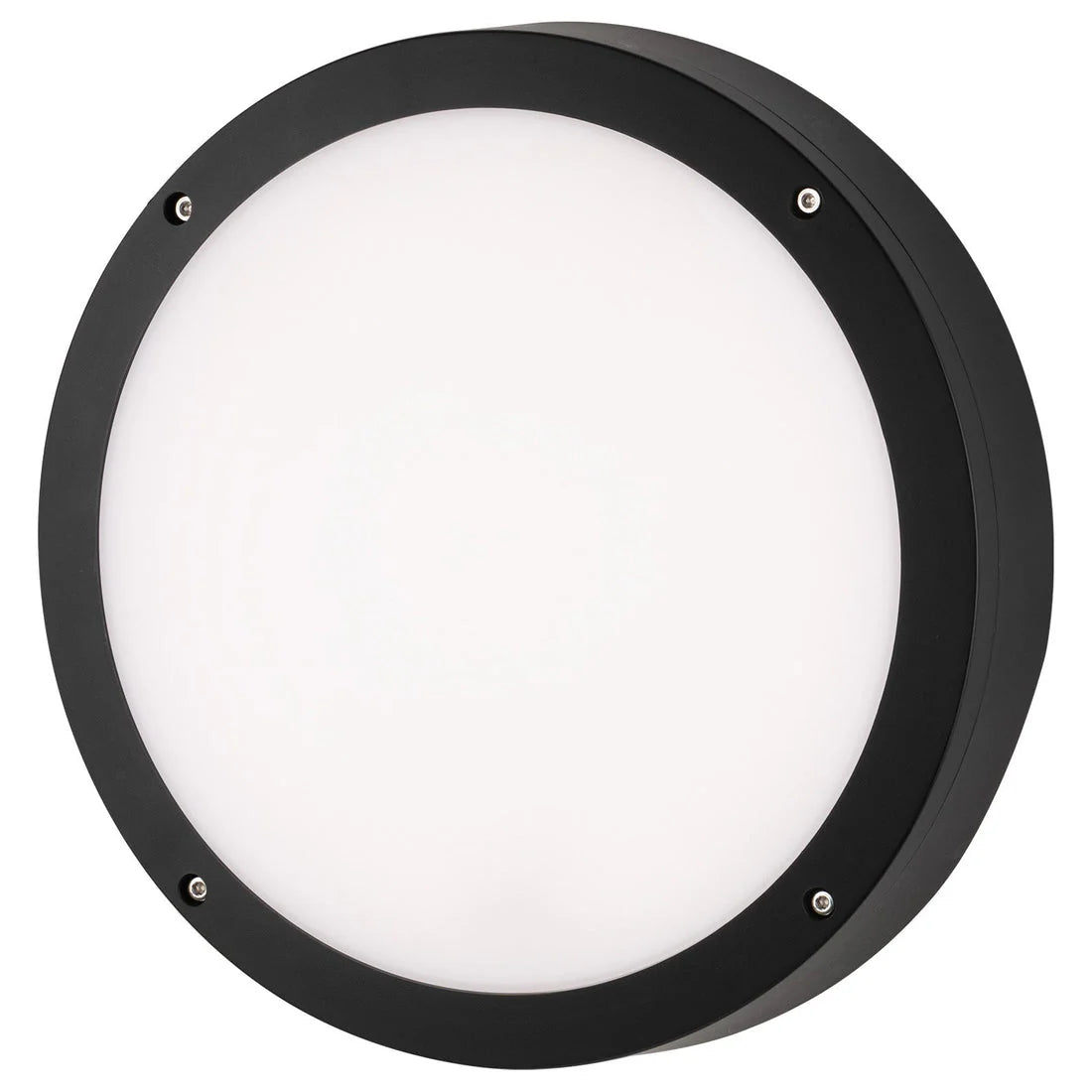 Weatherproof Mercator Zion II LED bulkhead for garden or patio on white background