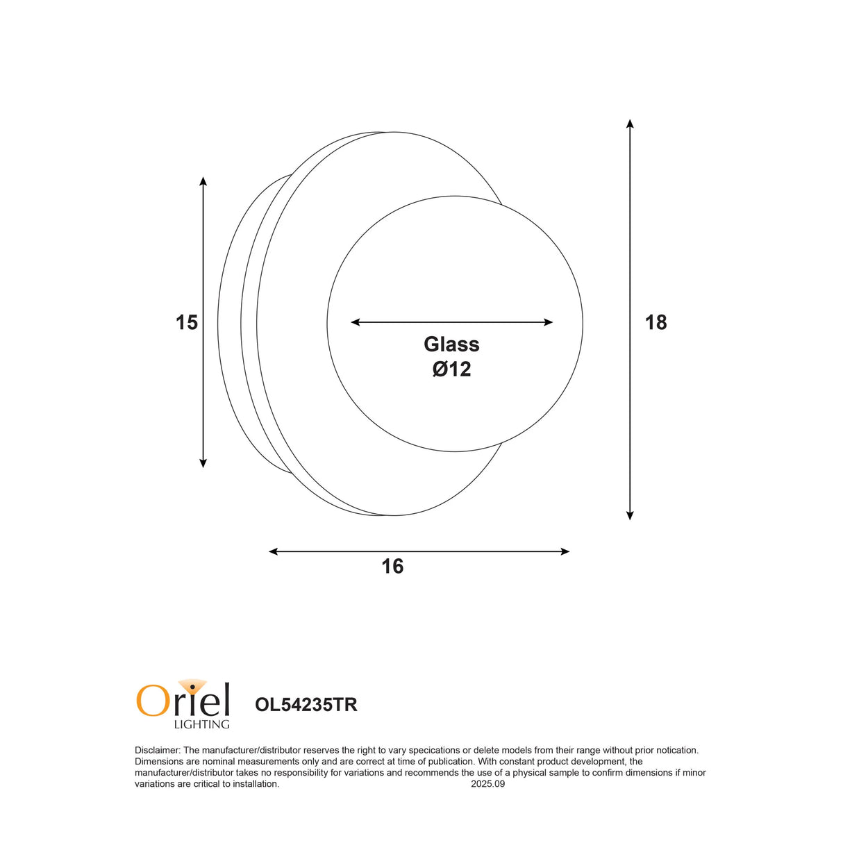 Oriel Elf G9 Travertine Decorative Opal Glass Wall Light