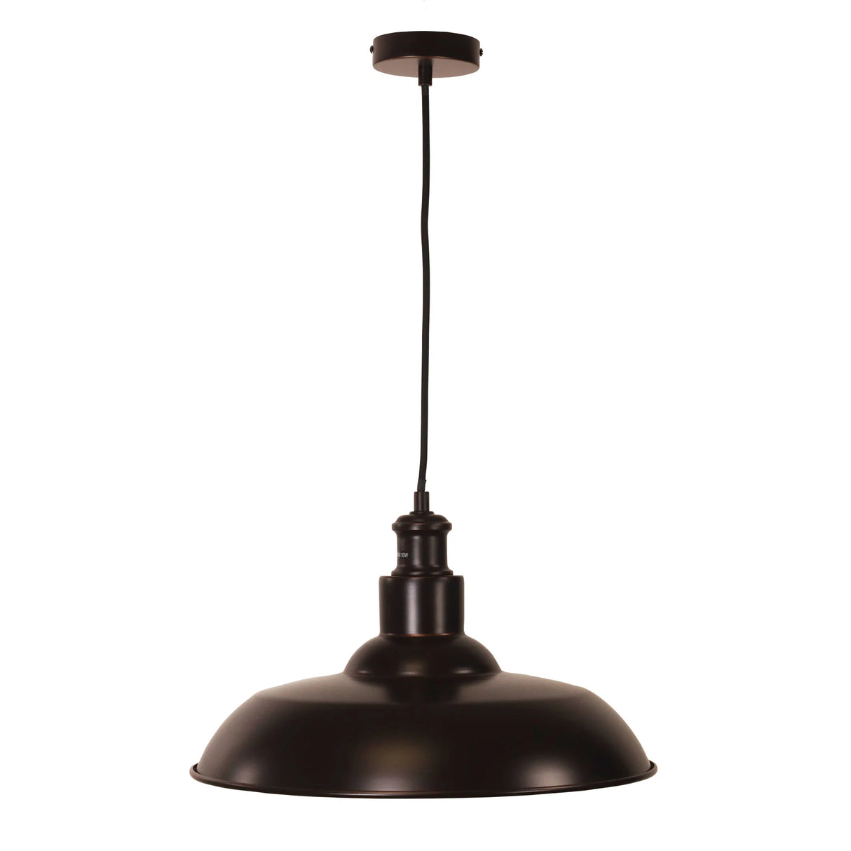 Oriel Slater Oil Rubbed Bronze Industrial Vintage Pendant
