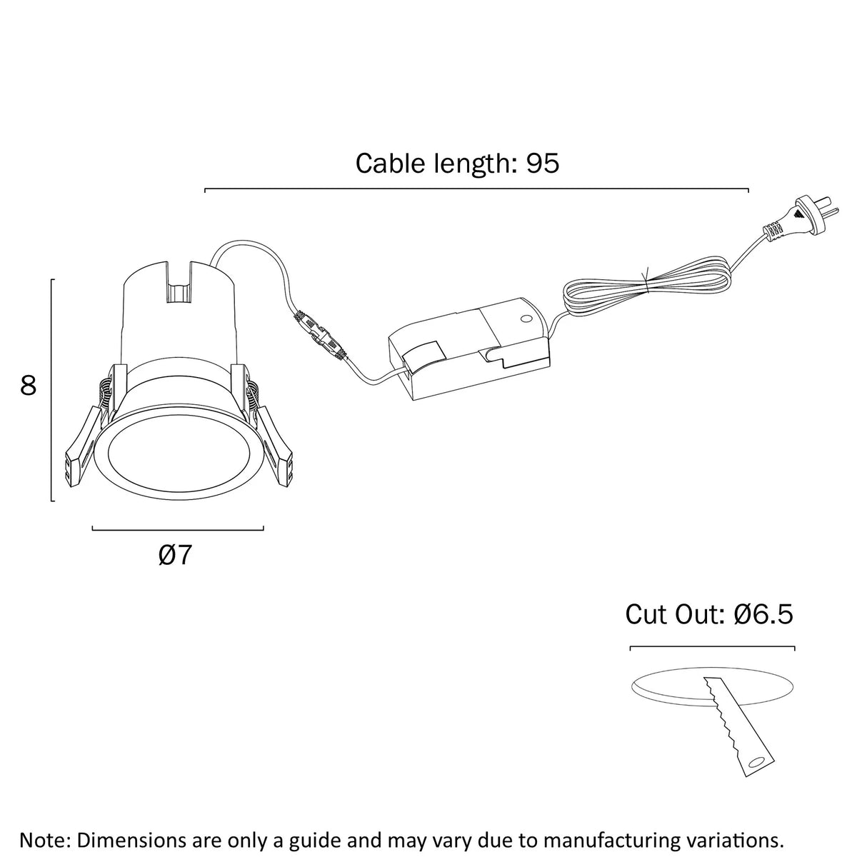 Telbix Brex 70 Downlight