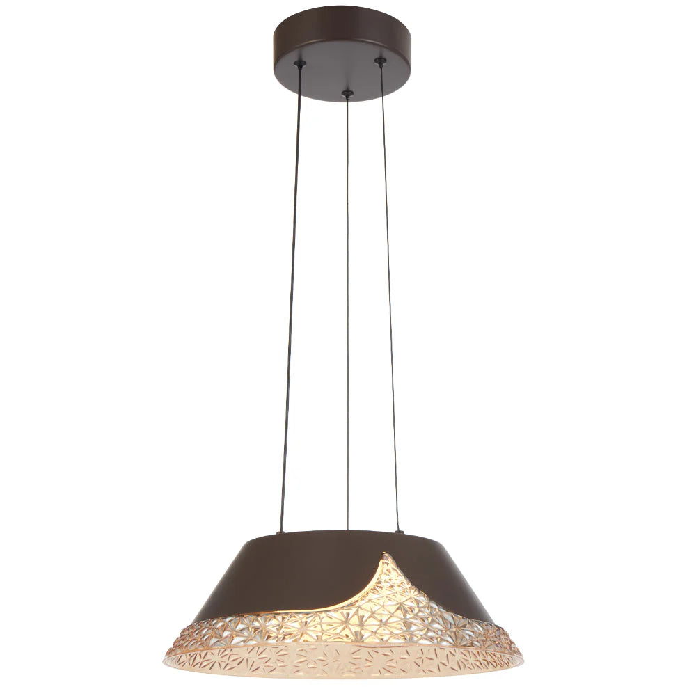 Telbix Halifax 35 Pendant Bronze/Amber