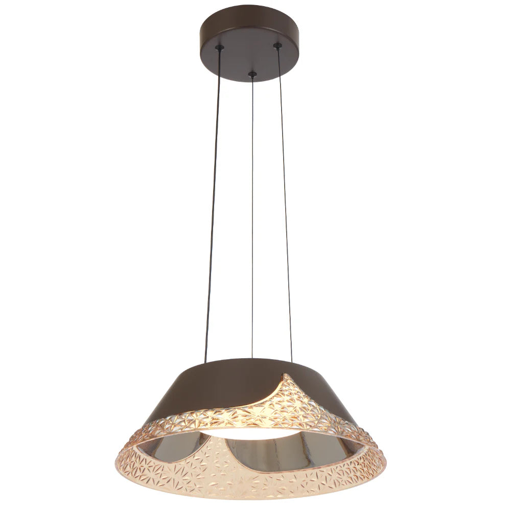 Telbix Halifax 35 Pendant Bronze/Amber