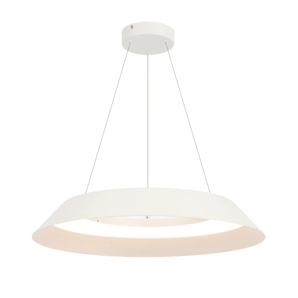 TRIAC dimmable Telbix Hovin pendant with sand‑texture finish