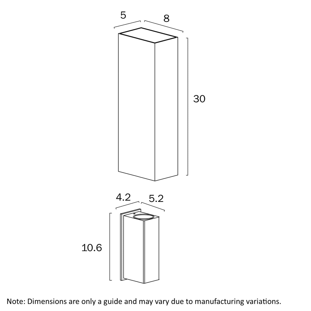 Telbix Ryland Exterior Wall Light