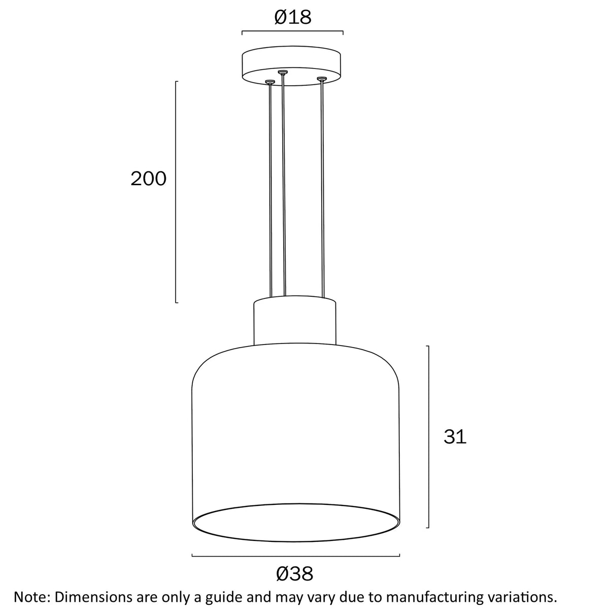 Telbix Skapa Pendant D