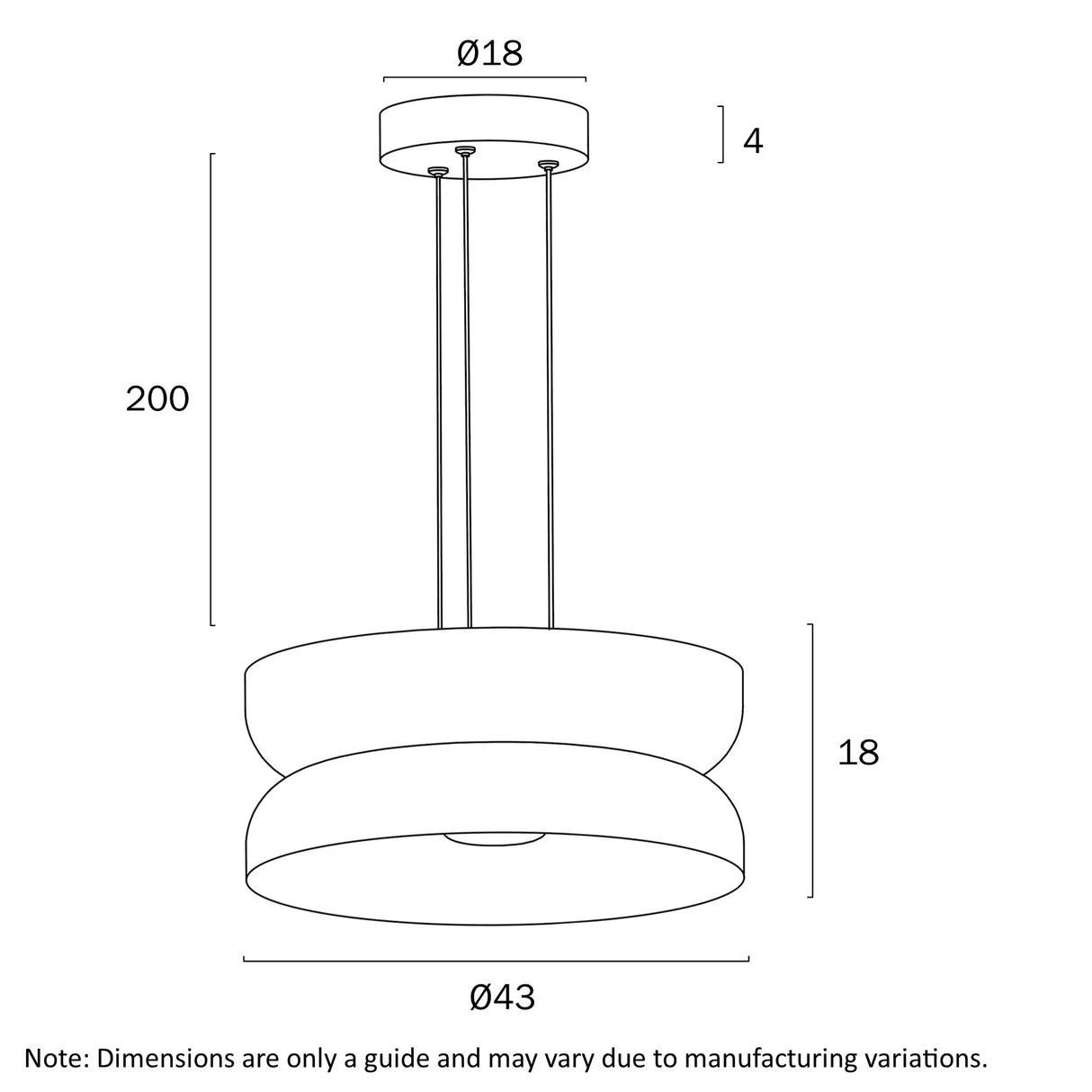 Telbix Skapa Pendant BB