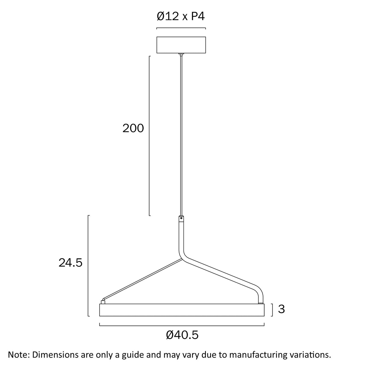 Telbix Truvon 40 Pendant