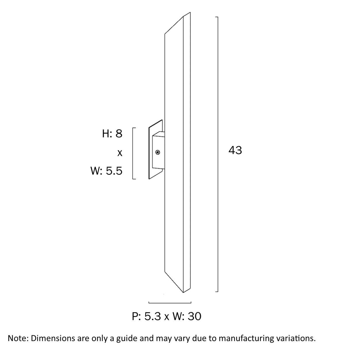 Telbix Vosetel 2 Light Exterior Wall Light