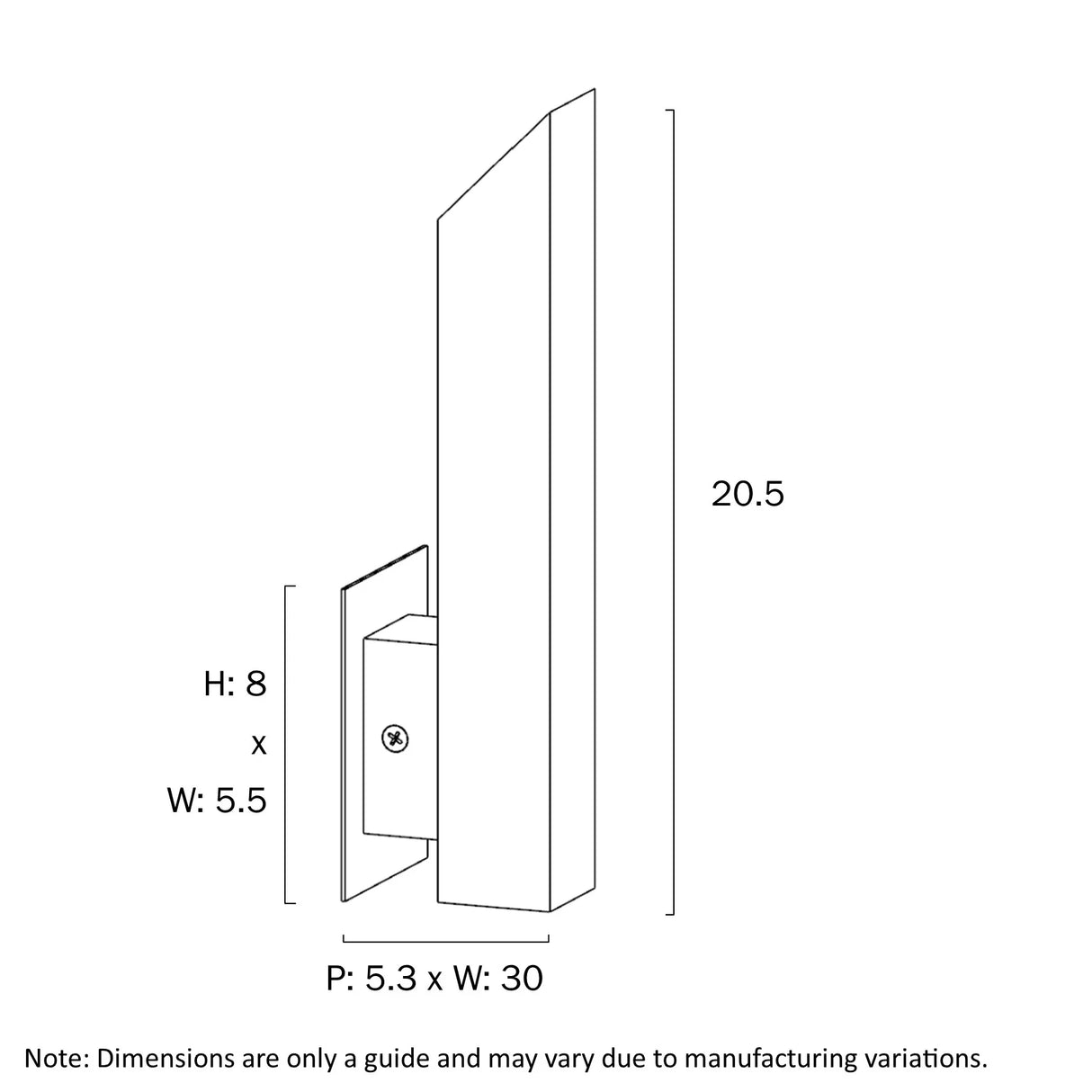 Telbix Vosetel Exterior Wall Light