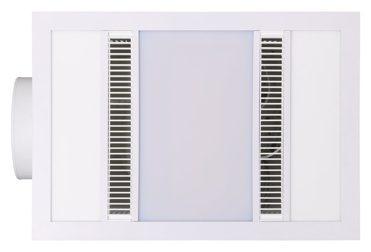 Eglo Domingo 3-in-1 Bathroom Heater Exhaust Fan with LED Light