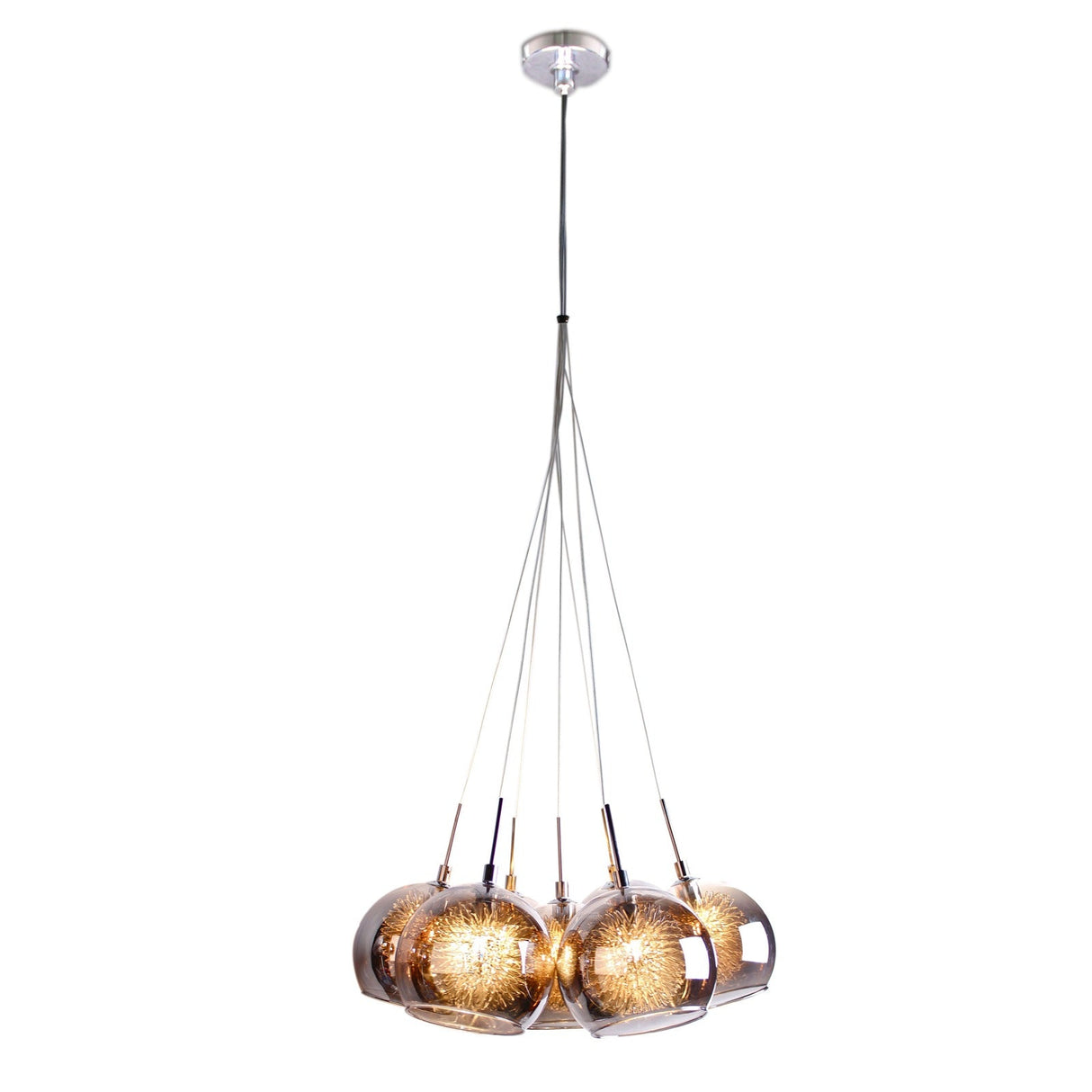 METEOR 7 Light Cluster Pendant by VM Lighting