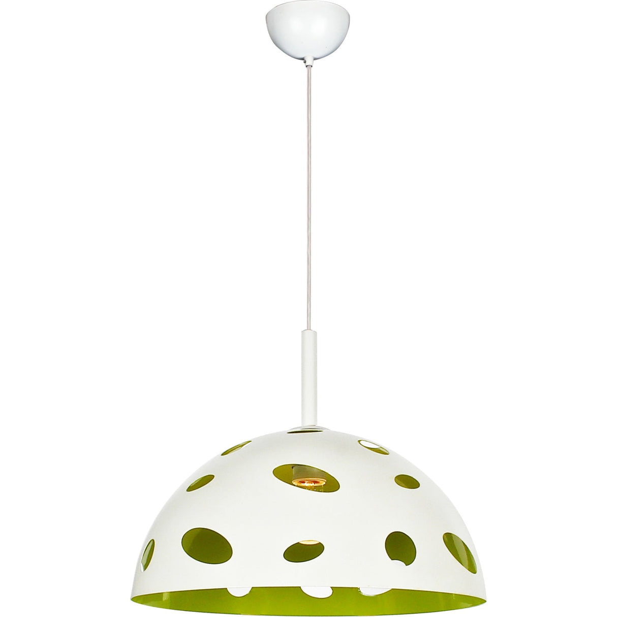 MINA Metal Pendant Series White/Lime by VM Lighting