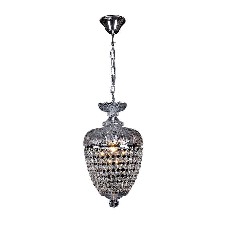 Lighting Inspiration Chopin 1Lt Crystal Chandelier Chrome