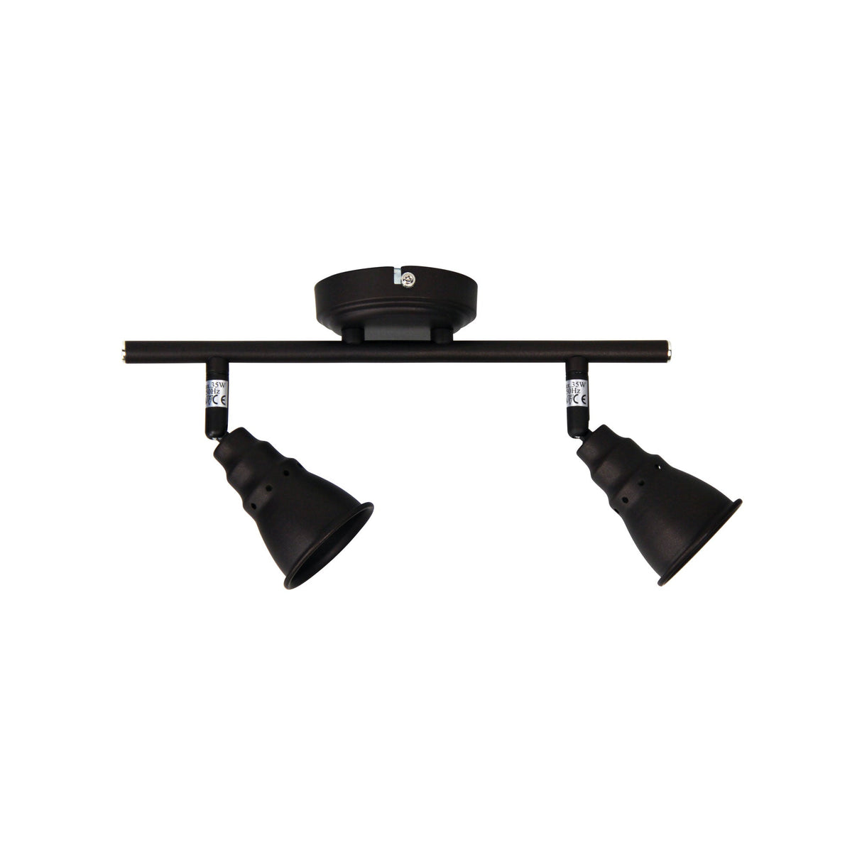 Oriel Lighting NORTON 2 Vintage Spotlight LED Ready in Rubbed Bronze Black