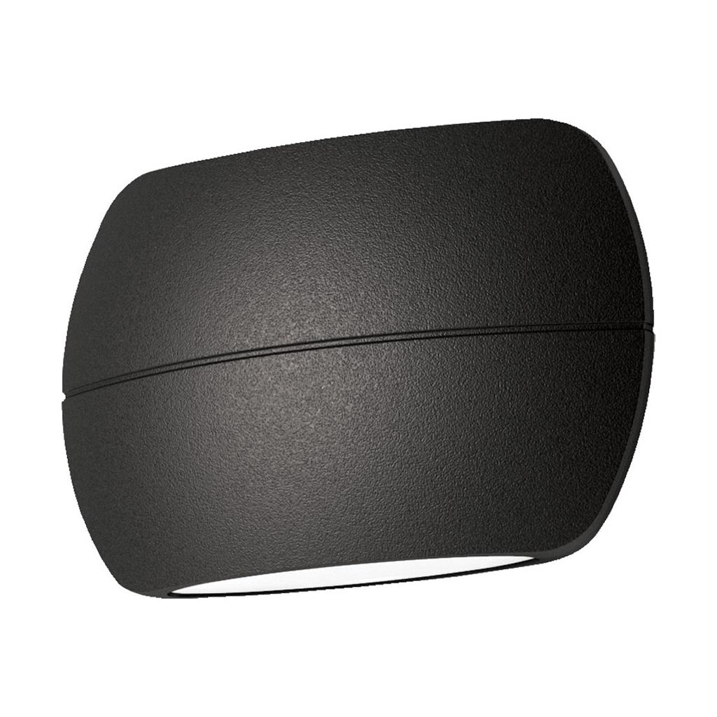 Domus BELL-8 240V 8W Two Way LED Wall Light Black