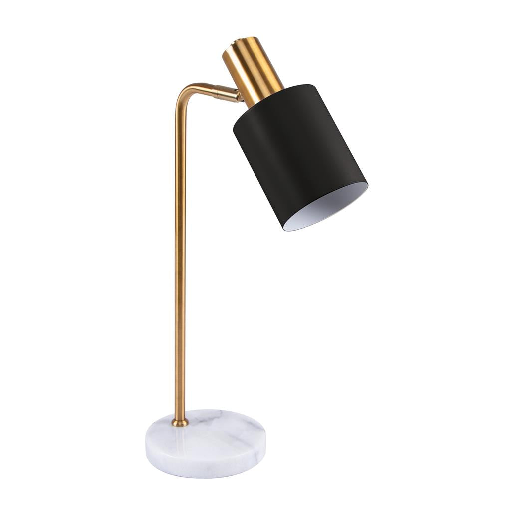 Domus MARISOL-DL MARBLE S/BRASS D/LAMP 1XE14 240V