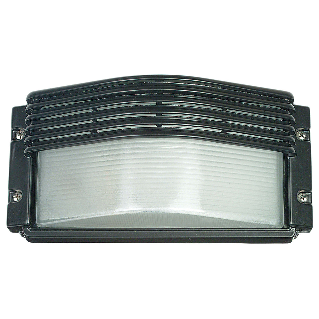 Oriel Lighting DECK BULKHEAD EYELID Curved Front IP54 Outdoor Bunker