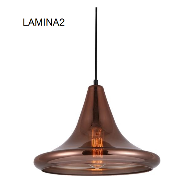 CLA Lamina Trumpet Pendant Lights