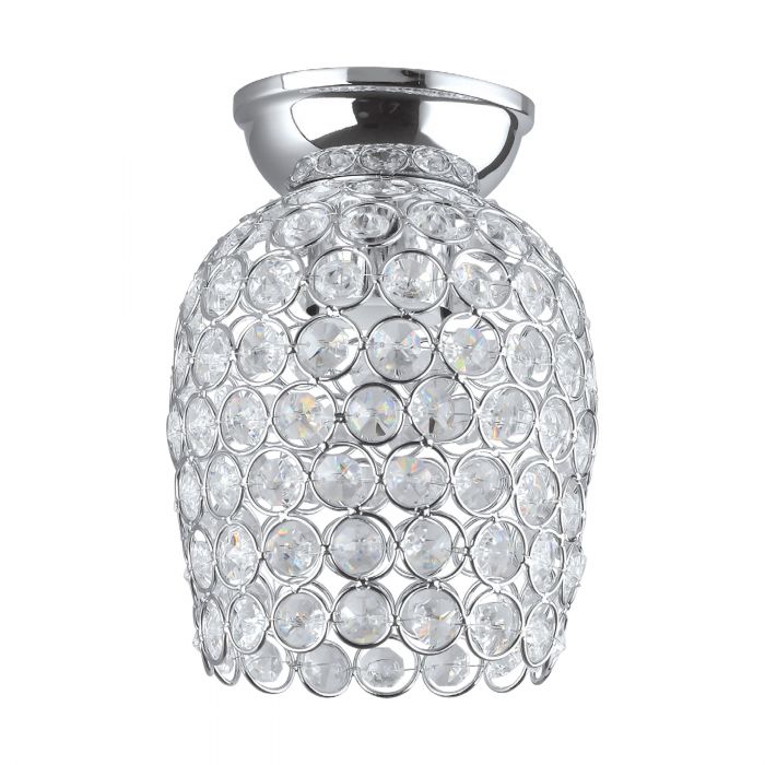 Eglo Lighting Bonares 1 DIY 60W Chrome/Crystal Ceiling Light