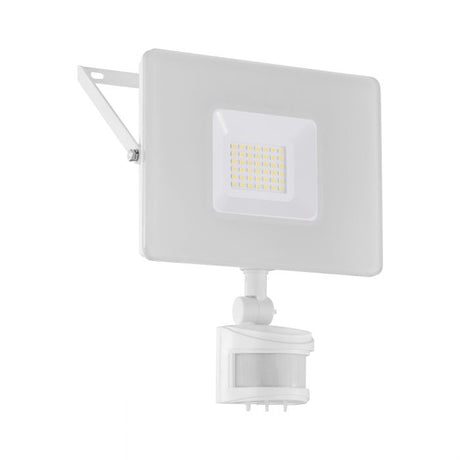 Eglo Lighting Faedo 3 Exterior Led White Wall Light W/Sensor