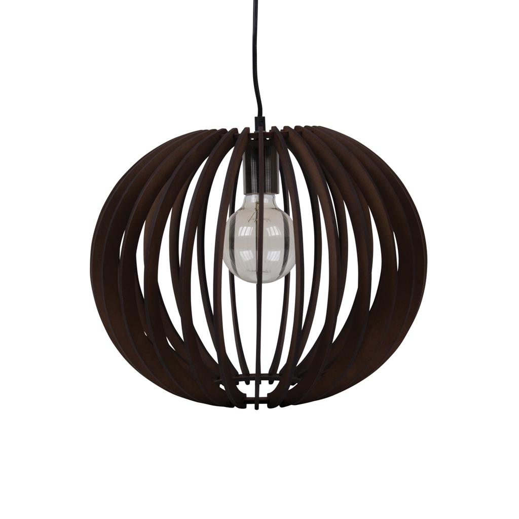 Domus PUFFIN-40 40cm Timber 1.5M Pendant 240V - E27