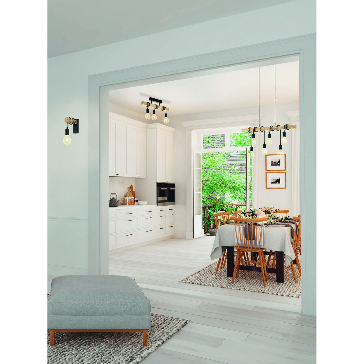 Eglo TOWNSHEND 3Lt ceiling light