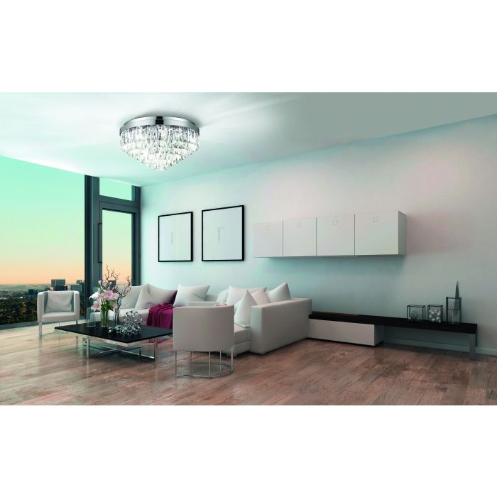 Eglo Lighting Valparaiso 1 11X40W E14 Chrome