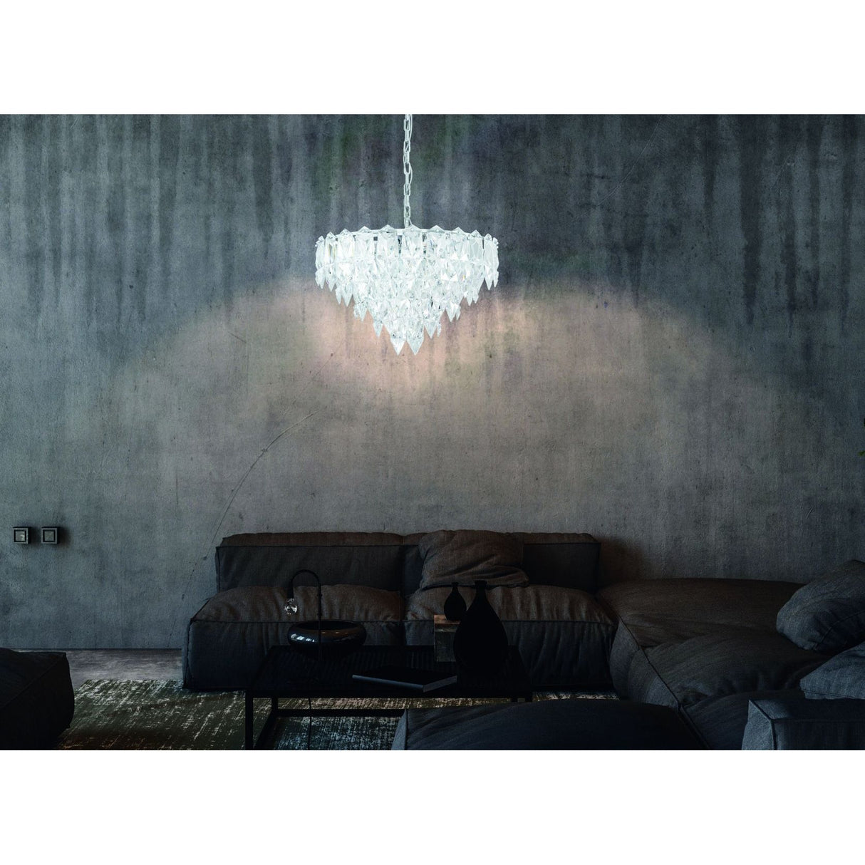 Eglo Lighting CARVARIO pendant light true eye-catcher chrome metalware