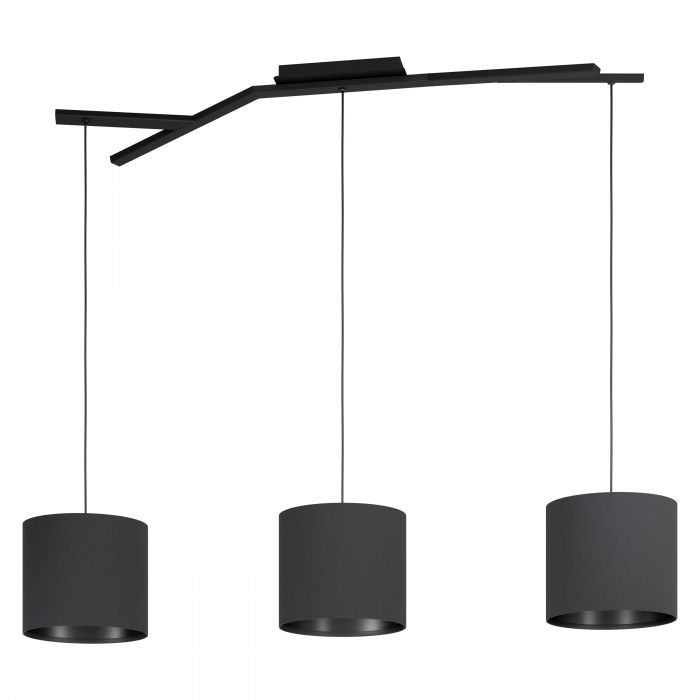 Eglo Lighting Balnario 3X40W E27 Black Pendant Light