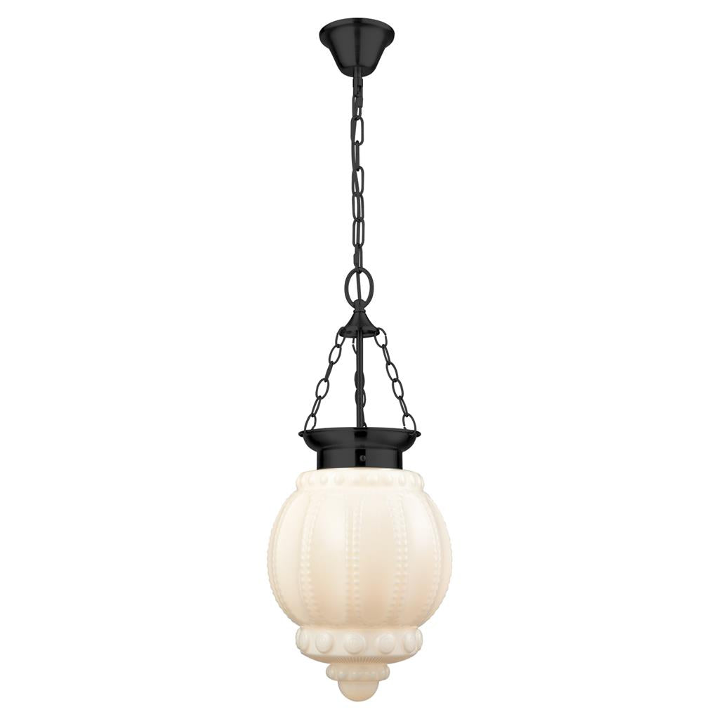 Domus CHELSEA Lantern Pendant Black 240V - 1 X E27