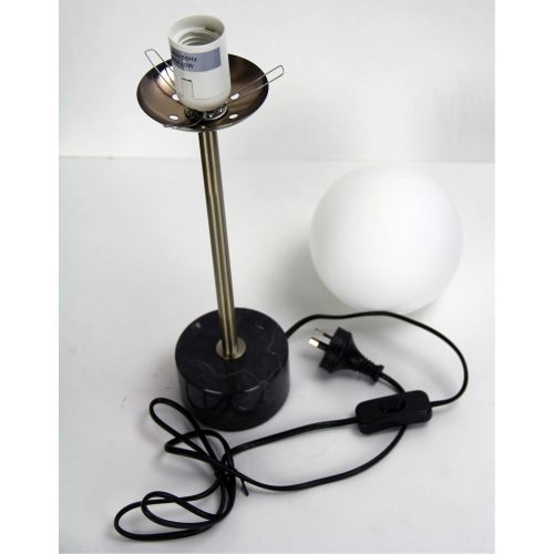 Oriel Lighting MILTON Classic Marble Art Deco Table Lamp