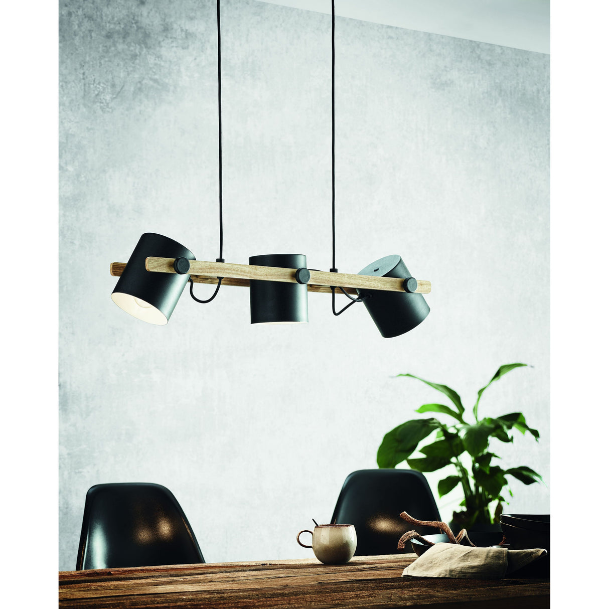 Eglo Lighting HORNWOOD pendant lighting coupled with a designer look