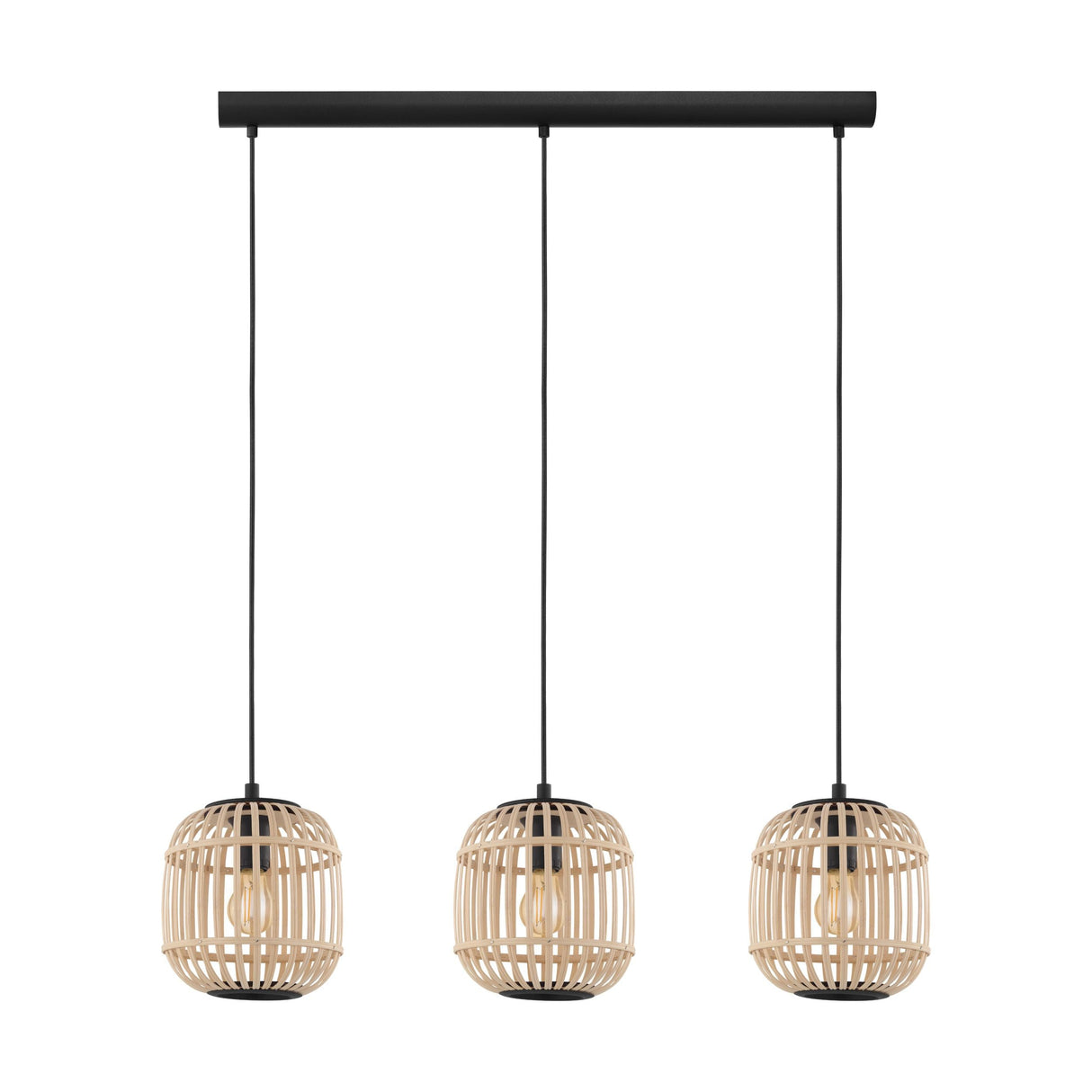 Eglo Lighting BORDESLEY pendant light natural and earthy feature
